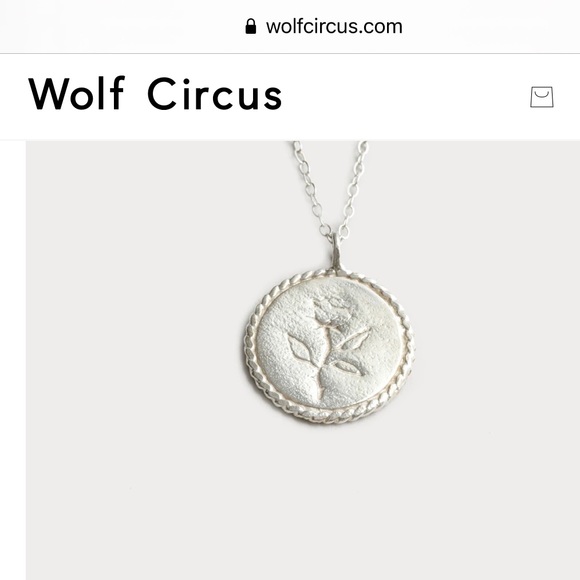 Wolf Circus - Rose Coin Necklace - Picture 5 of 7